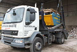 Skip Hire Epping fully loaded skip